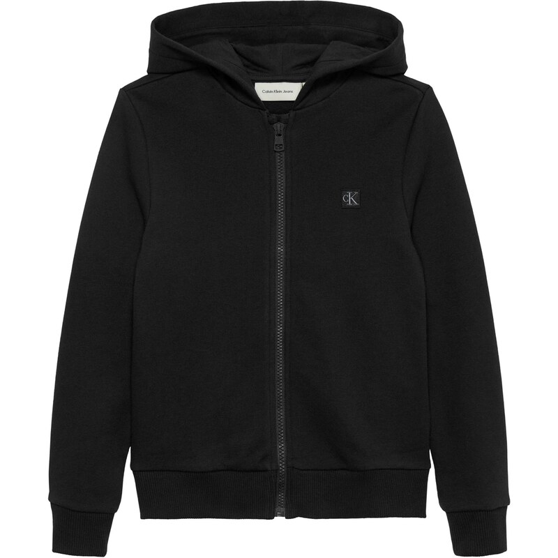 Calvin Klein Jeans Tepláková bunda čierna 64382999