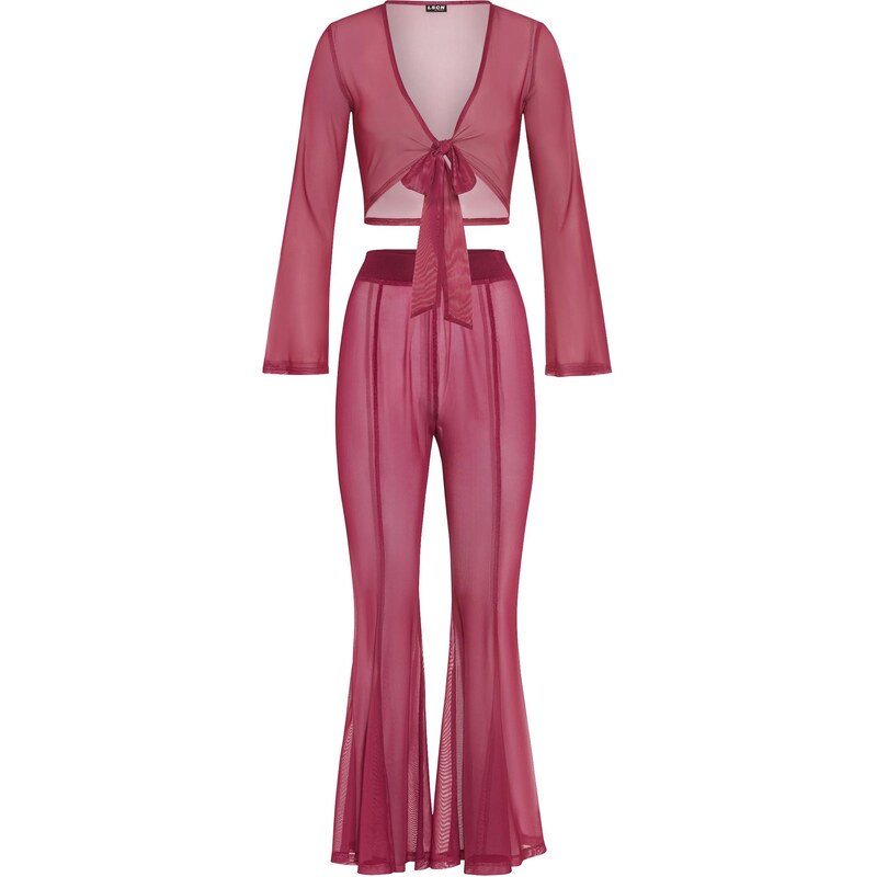 LSCN by LASCANA Overal vínovo červená 65881232