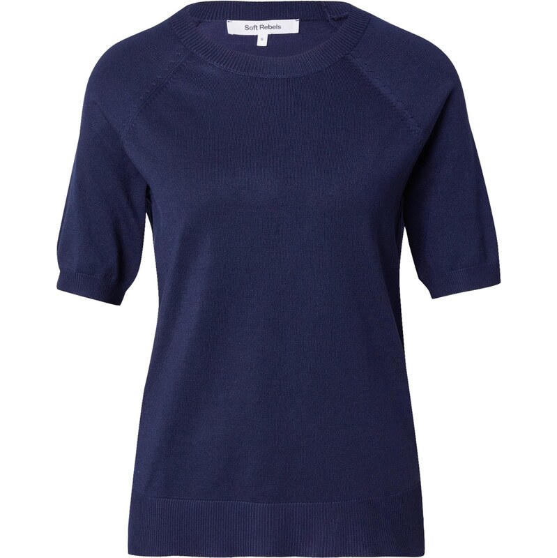 Soft Rebels Sveter Marla tmavomodrá 64266737