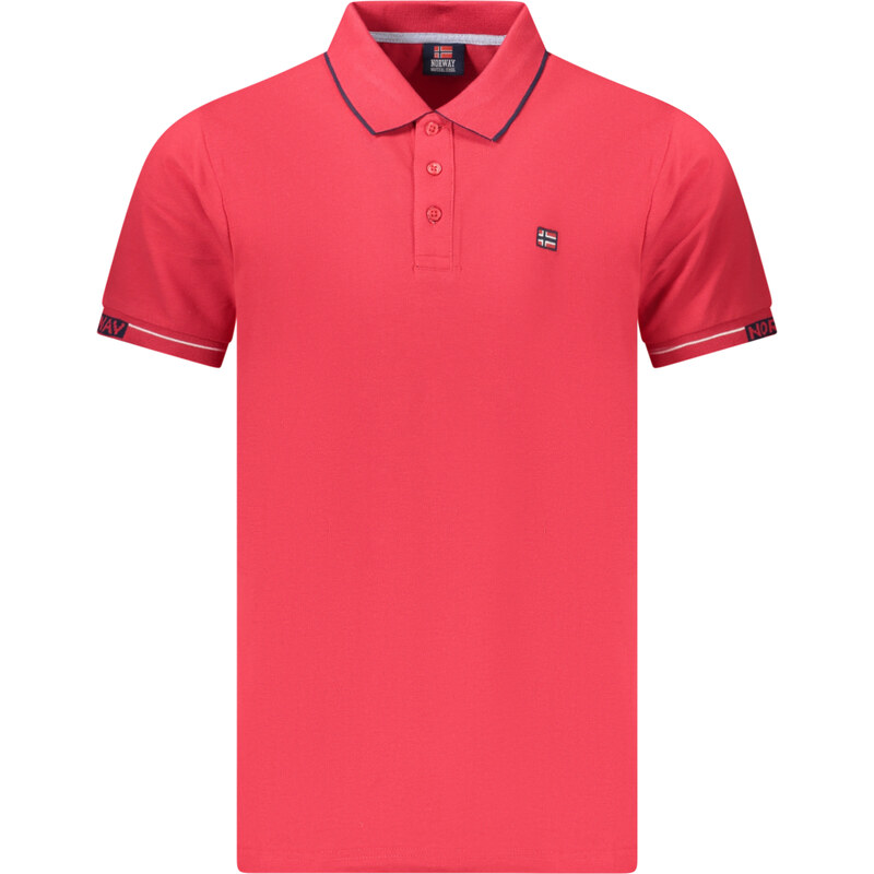 NORWAY 1963 Pánske červené polo tričko 64702467