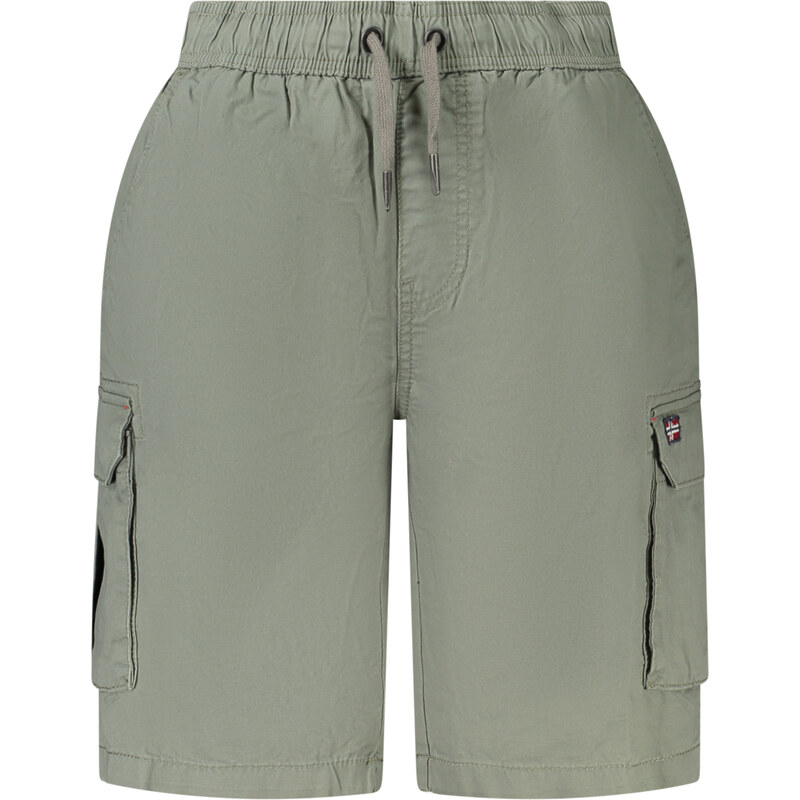 NORWAY 1963 Pánske zelené kapsáčové bermudy 64704882