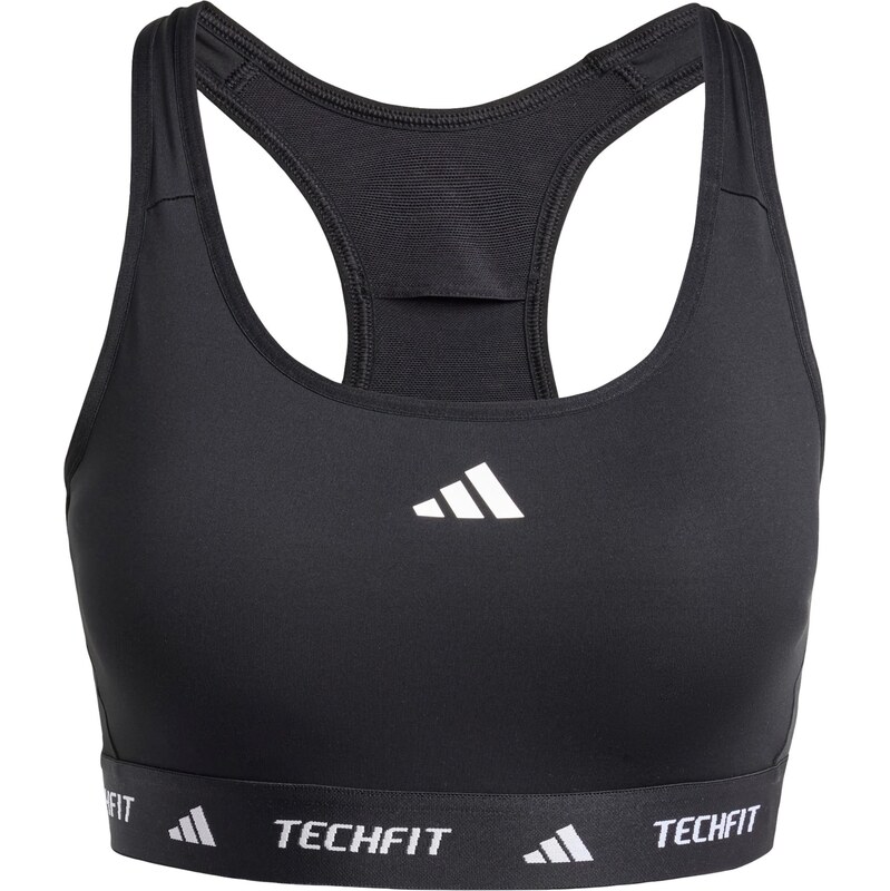 ADIDAS PERFORMANCE Športová podprsenka TECHFIT čierna / biela 65648702