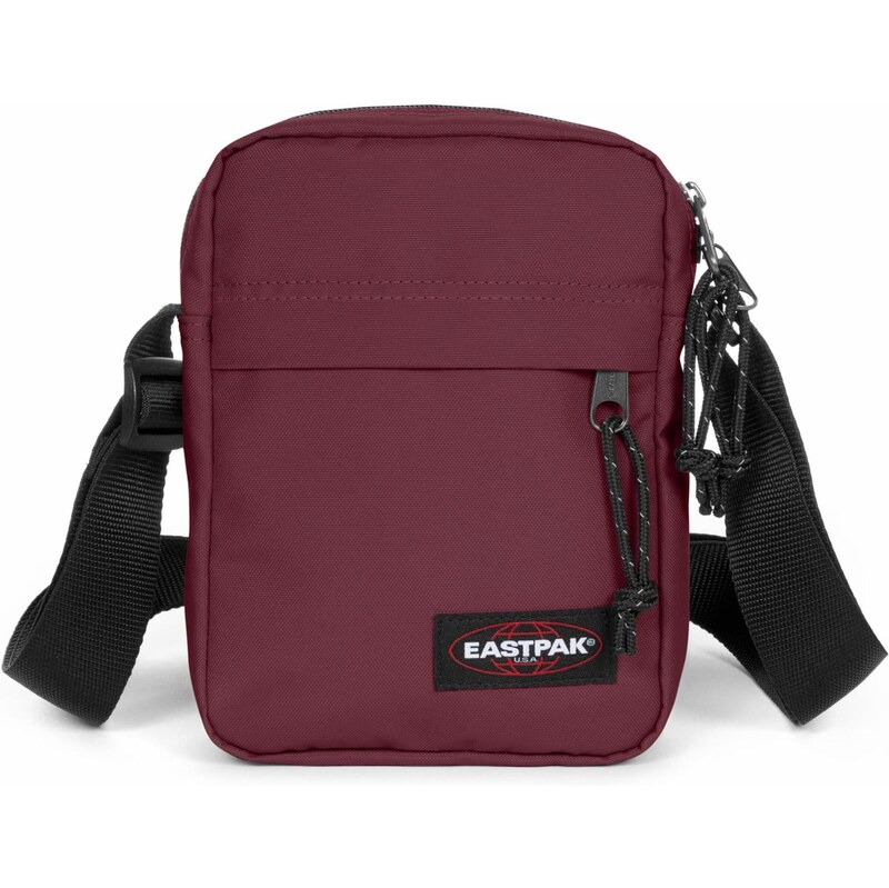 EASTPAK Taška cez rameno vínovo červená / čierna 65653031