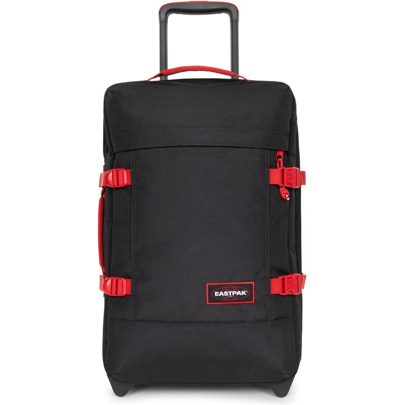 EASTPAK Kufor na kolieskach Tranverz červená / čierna 65879441