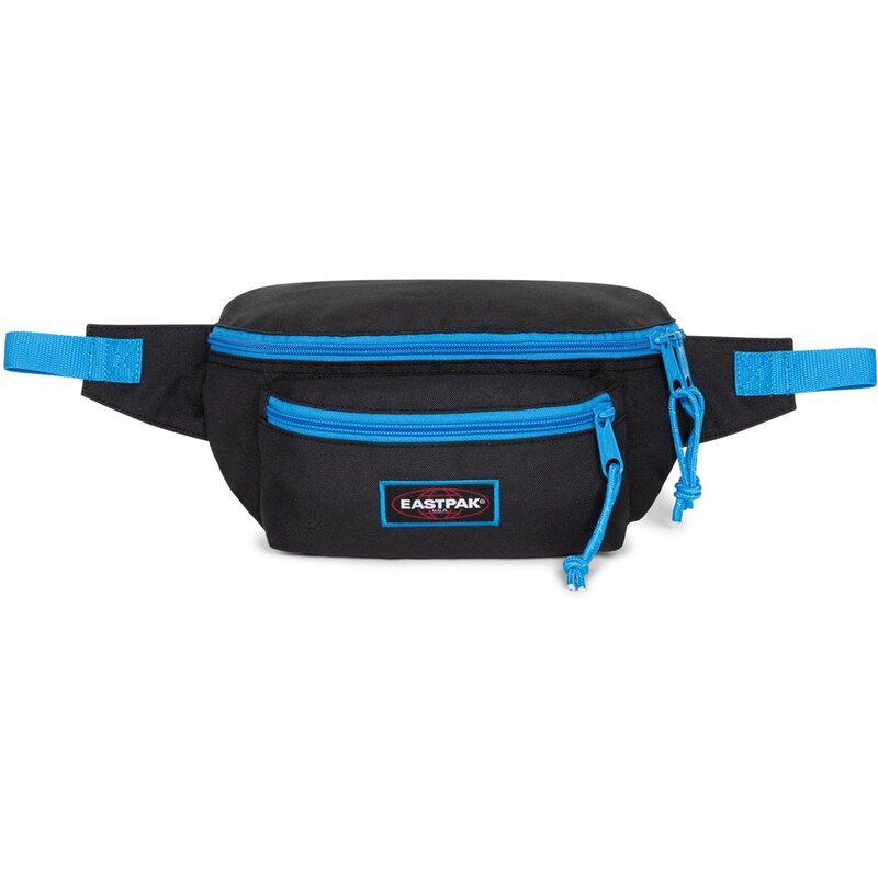 EASTPAK Ľadvinka Doggy Bag svetlomodrá / čierna 65879430
