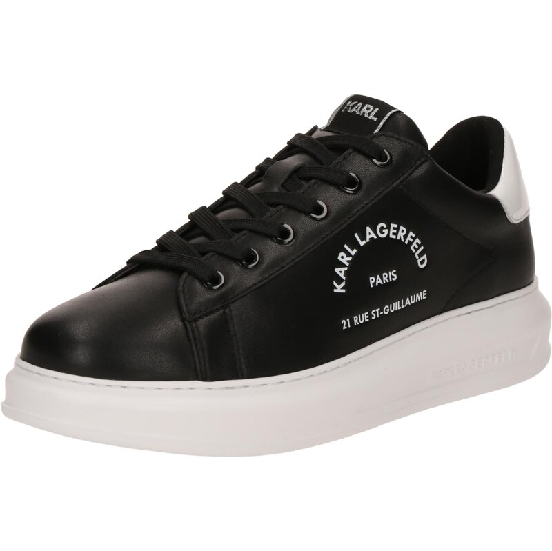 Karl Lagerfeld Nízke tenisky čierna / biela 64375949