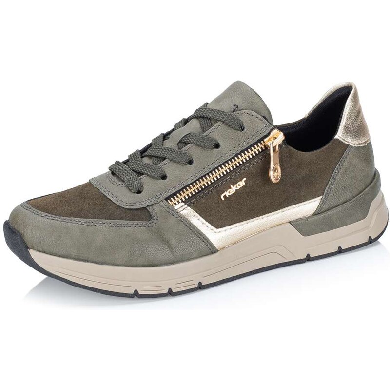 Dámske tenisky RIEKER 58902-54 zelená W5 64279981