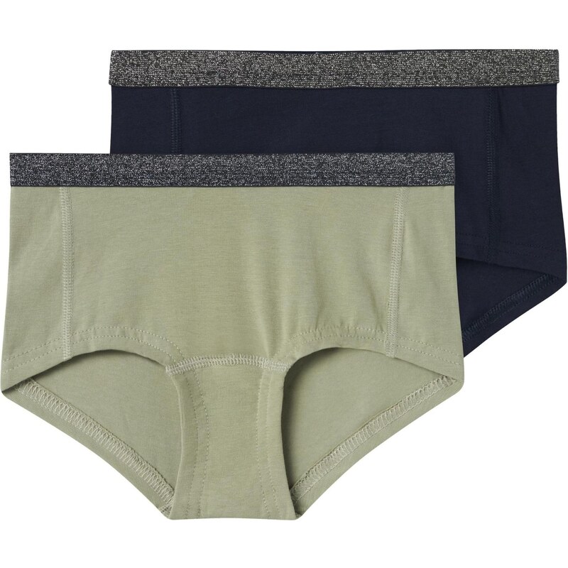 NAME IT Nohavičky tmavomodrá / striebornosivá / olivová 58182961