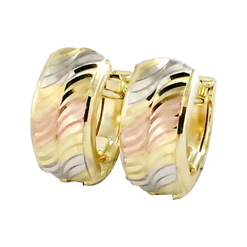 Zlaté náušnice Glare 385 64282241