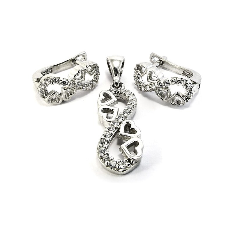 Strieborná súprava Glare 156 64282247