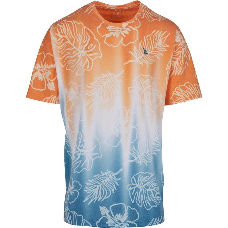 Just Rhyse Tričko Wave Bounce kráľovská modrá / oranžová / biela 64563638