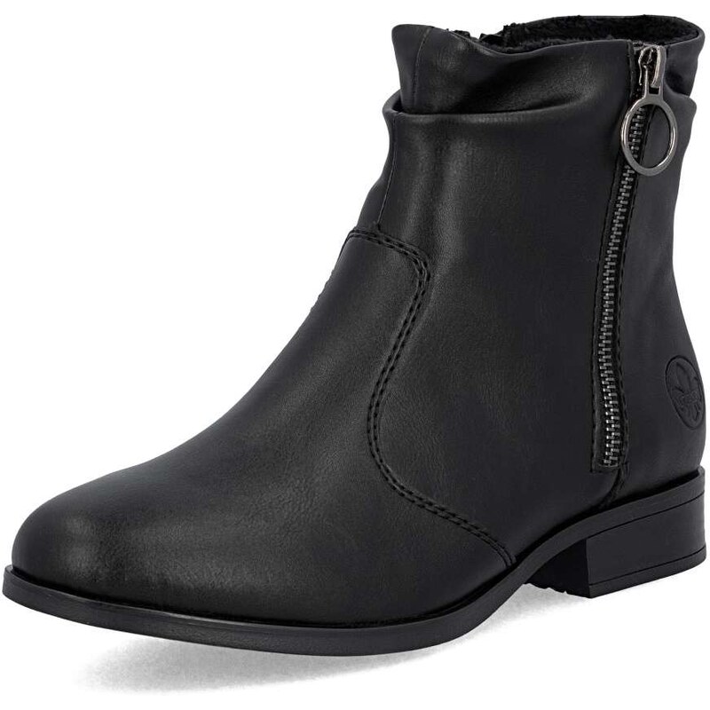 Dámska členková obuv RIEKER 77041-00 čierna W5 64285467