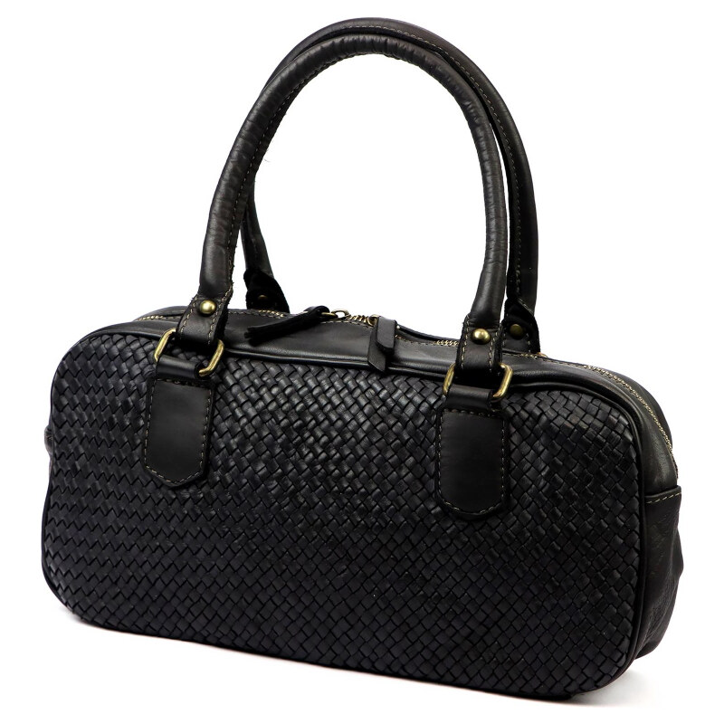 Kožená kabelka VS čierna KZ2258136 64285502