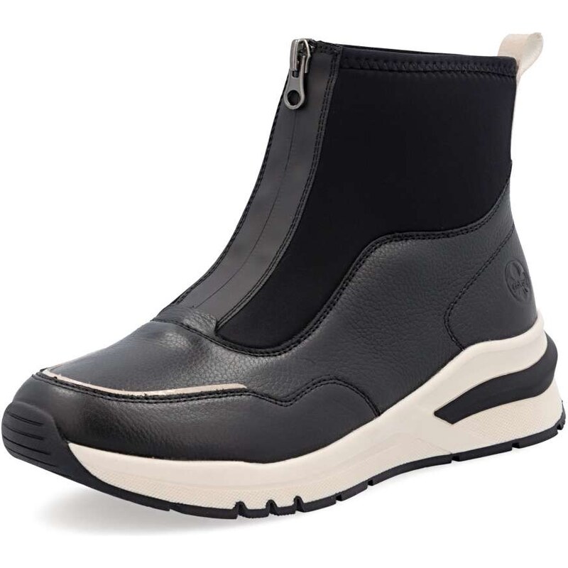 Dámska členková obuv RIEKER M6663-00 čierna W5 64285930