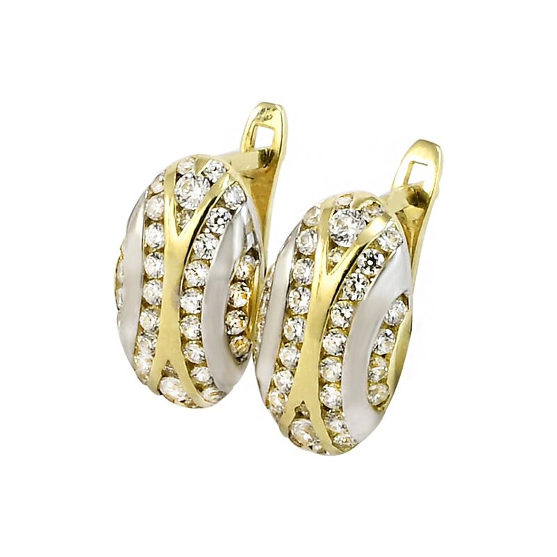 Zlaté náušnice Glare 389 64288819