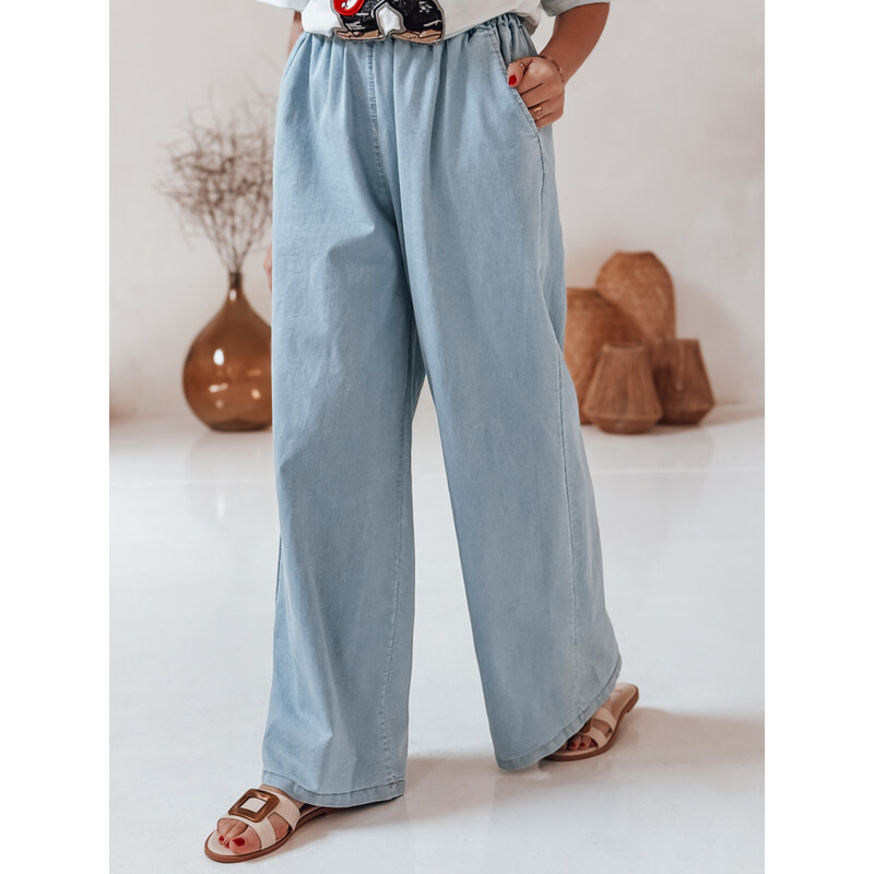 DStreet Dámske džínsy DENIMJOY svetlomodré 64695545