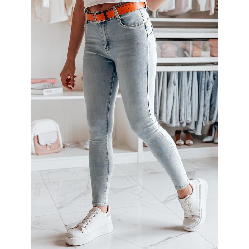 DStreet Dámske džínsy JUNARIA modré 64701918