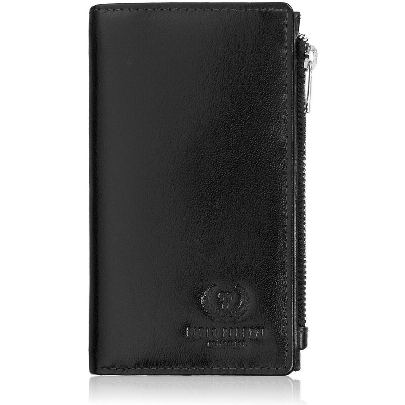 Paolo Peruzzi Dámska kožená peňaženka s RFID ochranou | čierna T-140 64096120