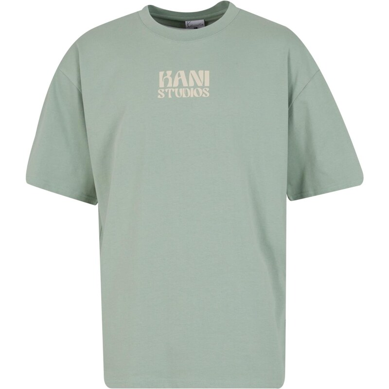 Karl Kani Tričko béžová / pastelovo zelená 64382931