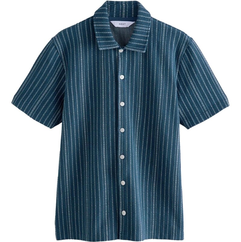 Next Košeľa modrá / biela 64294004
