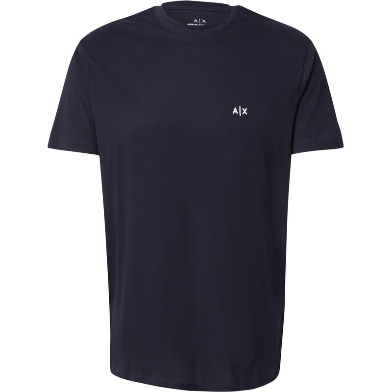 ARMANI EXCHANGE Tričko námornícka modrá / biela 64295140