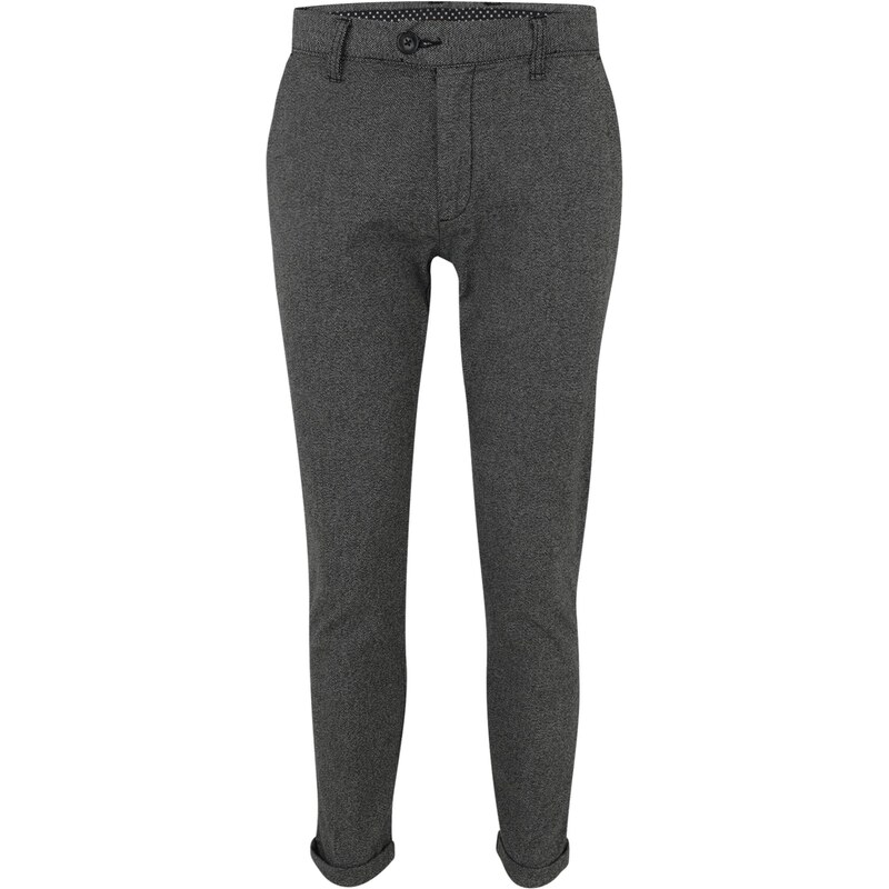 Redefined Rebel Nohavice Ercan čierna melírovaná 64391710