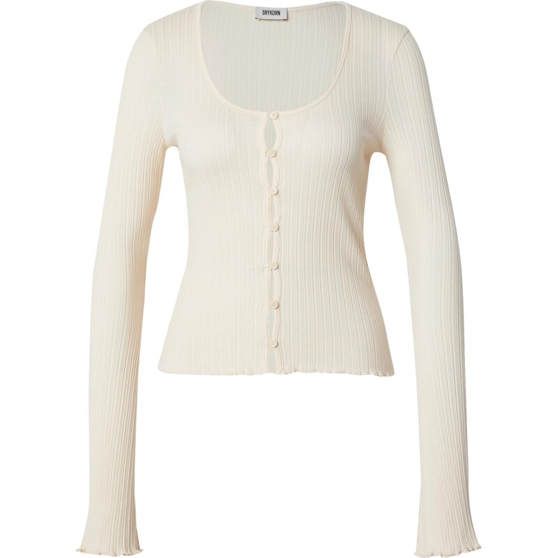 DRYKORN Kardigán DARNAS šedobiela 65882769