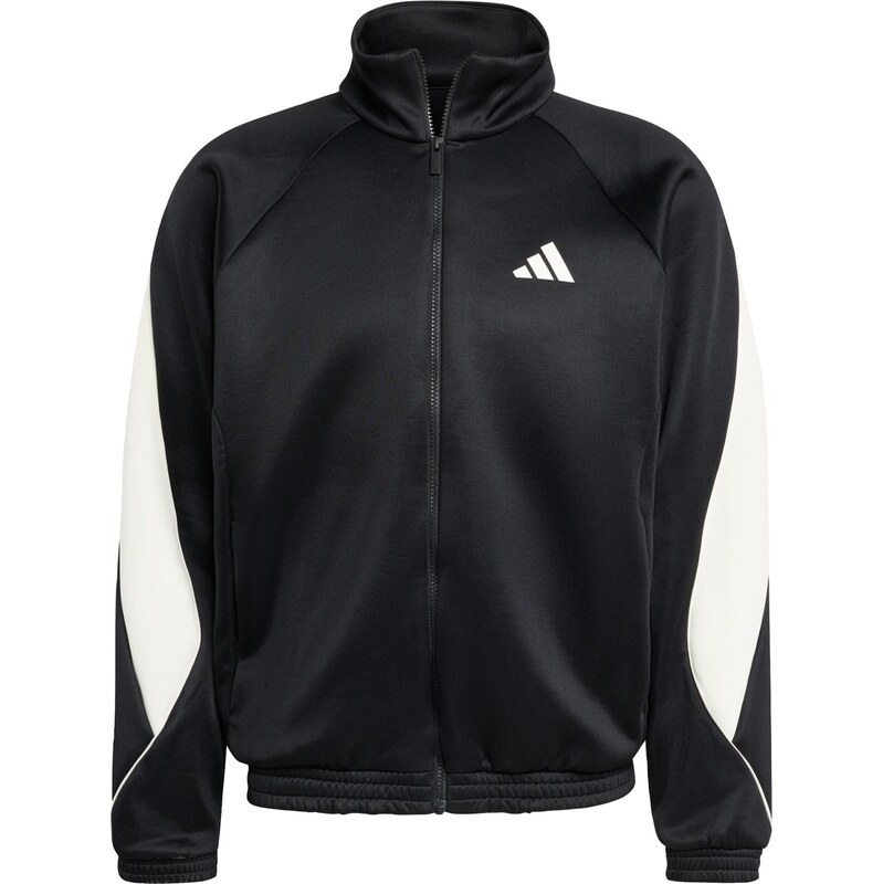 ADIDAS SPORTSWEAR Športová mikina so zipsom Stadium čierna / biela 64293865