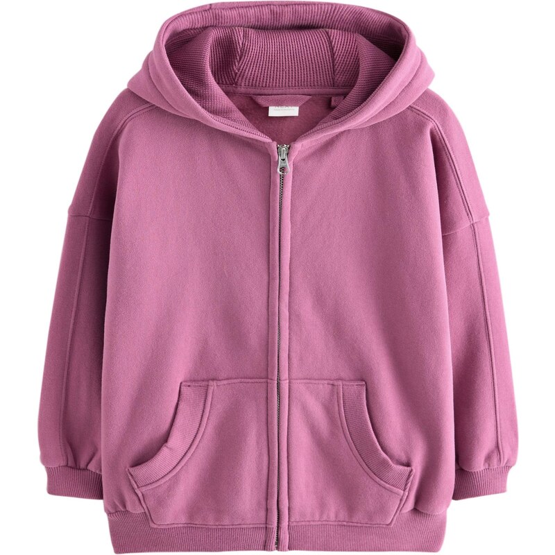 Next Tepláková bunda ružová 65881530