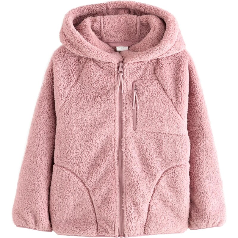 Next Flisová bunda ružová 64528762