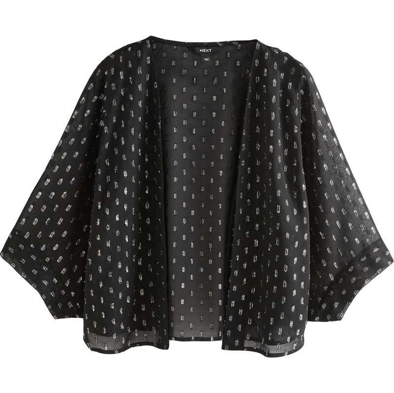 Next Kimono čierna / strieborná 64293999