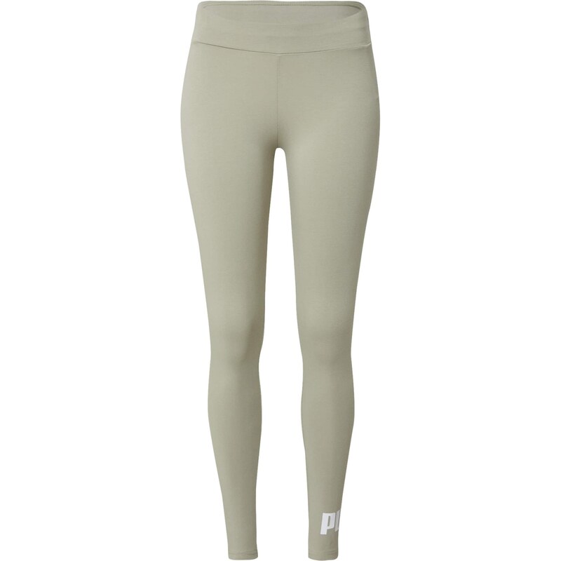 PUMA Športové nohavice ESS No. 1 pastelovo zelená / biela 65655976