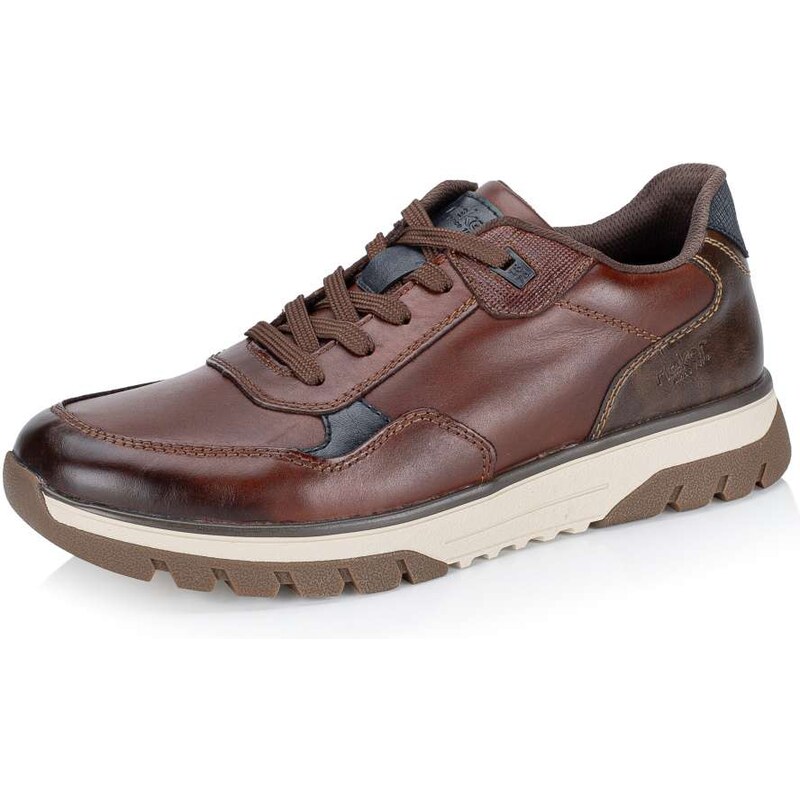 Pánske poltopánky RIEKER B9301-25 hnedá W5 64296070