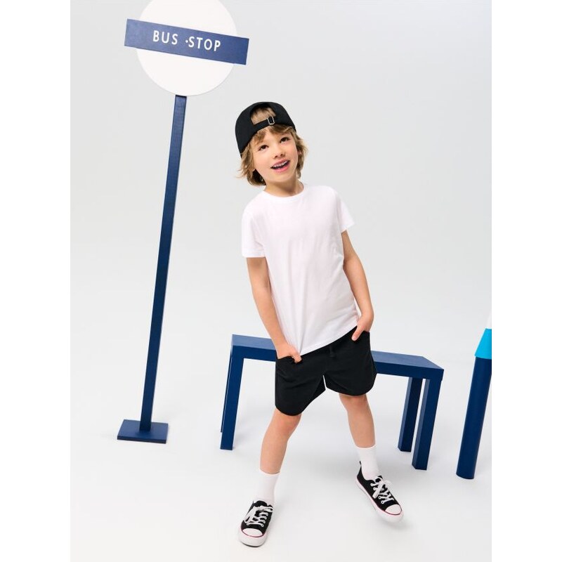 Sinsay - Kraťasy - čierna 65755376