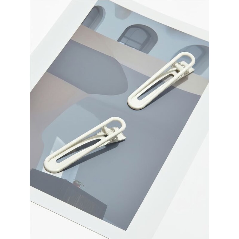 Sinsay - Súprava 6 sponiek do vlasov - krémová 65760461