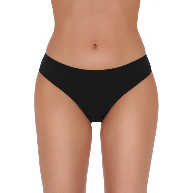 Brazilky Passion Basic Panties 002 - čierna 64333113