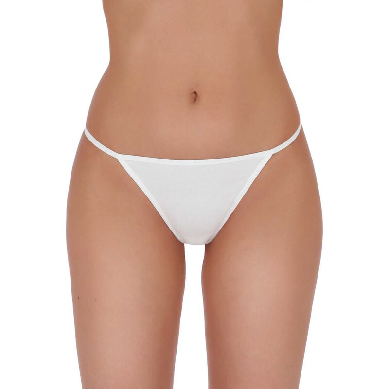 Tanga Passion Basic Thong 004 - biela 64333107