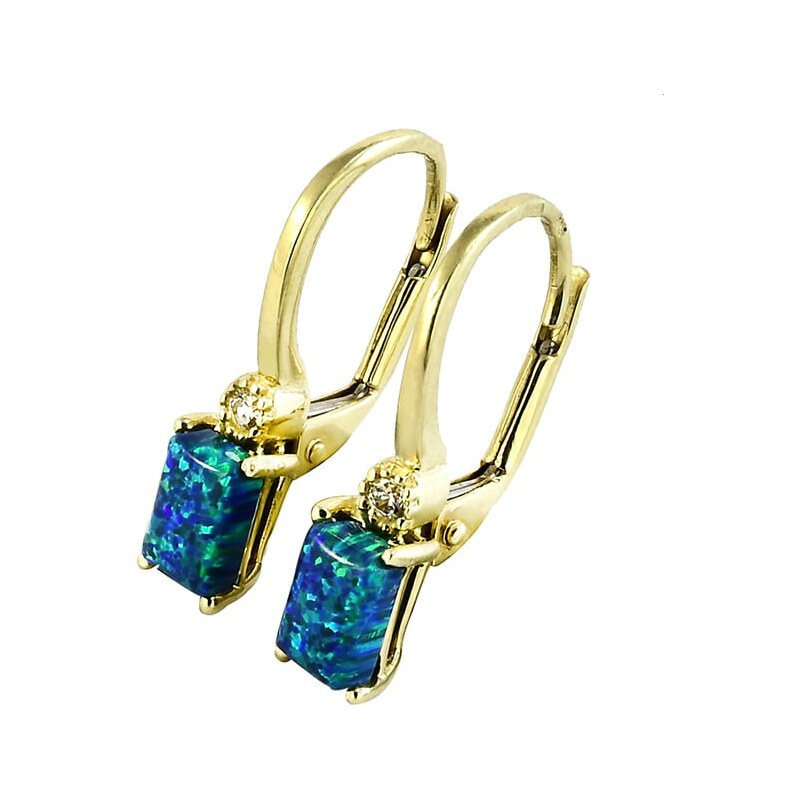 Zlaté náušnice Glare 403 64333895