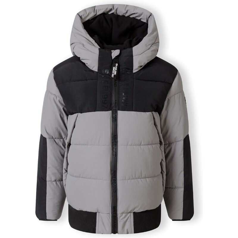 MINOTI Zimná bunda sivá / čierna / biela 54280691