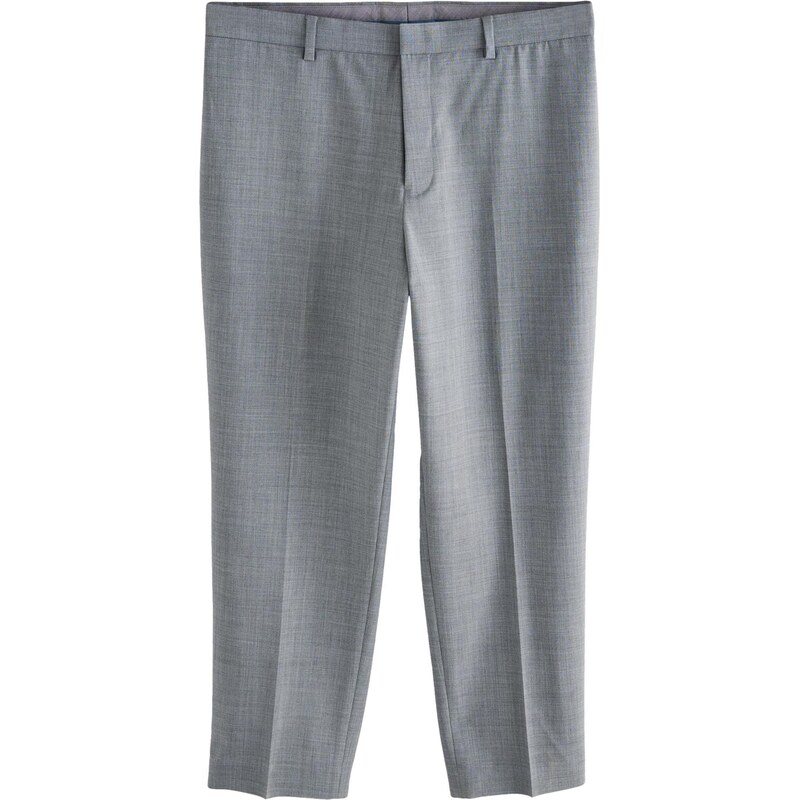 Next Nohavice s pukmi sivá melírovaná 64339075