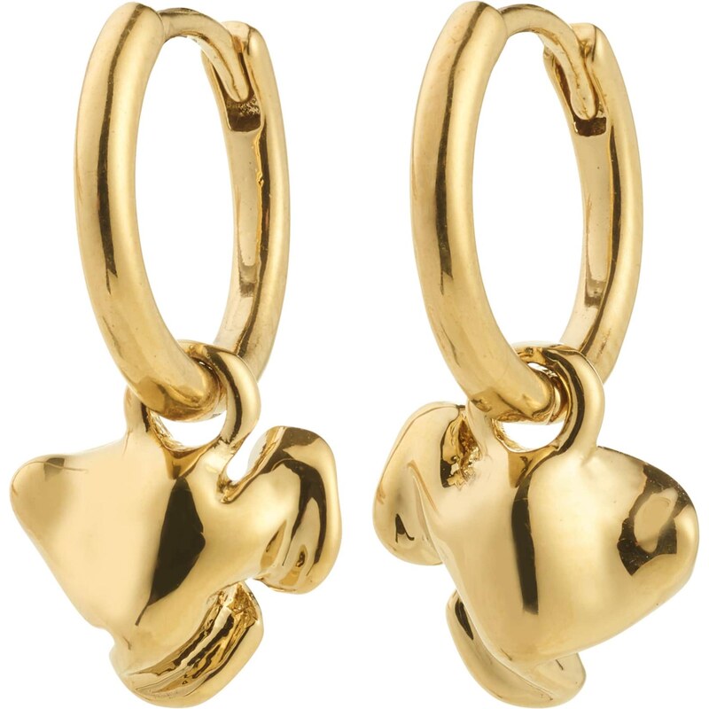 Pilgrim Náušnice Luis zlatá 64339425