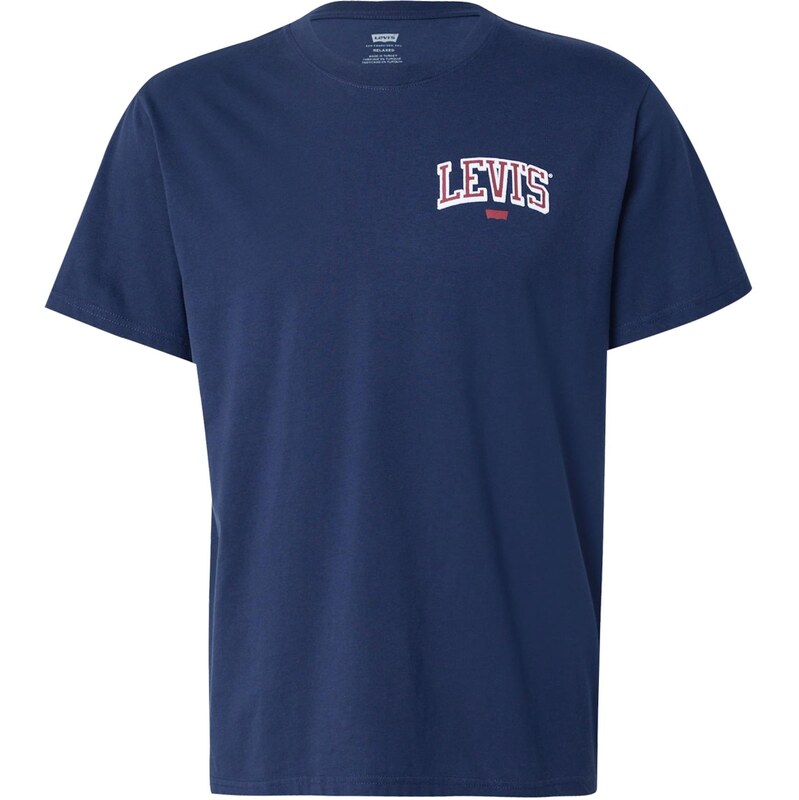 LEVIS Tričko Relaxed Fit Tee tmavomodrá / čerešňová / biela 64339695