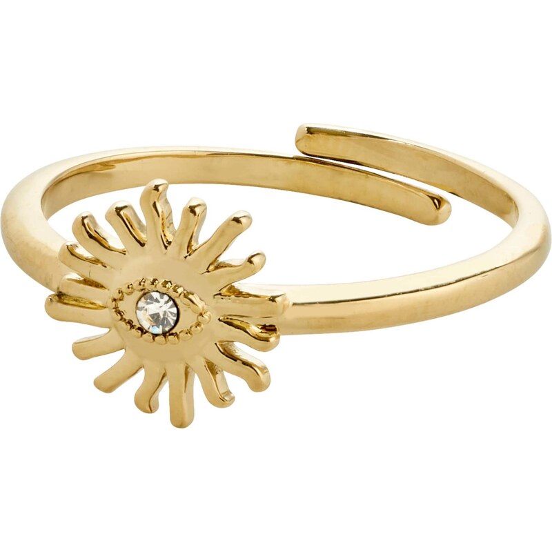 Pilgrim Prsteň Lulu zlatá 64382912