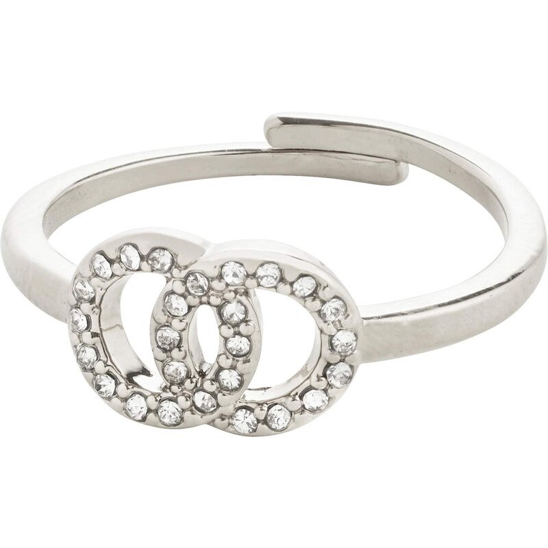 Pilgrim Prsteň Lulu strieborná 64382909