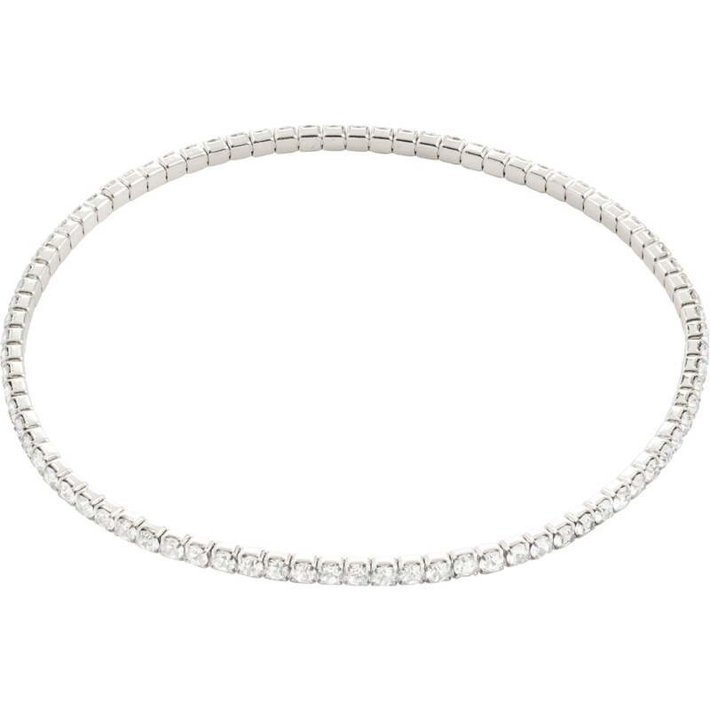 Pilgrim Náramok ARASH strieborná / priehľadná 64339410