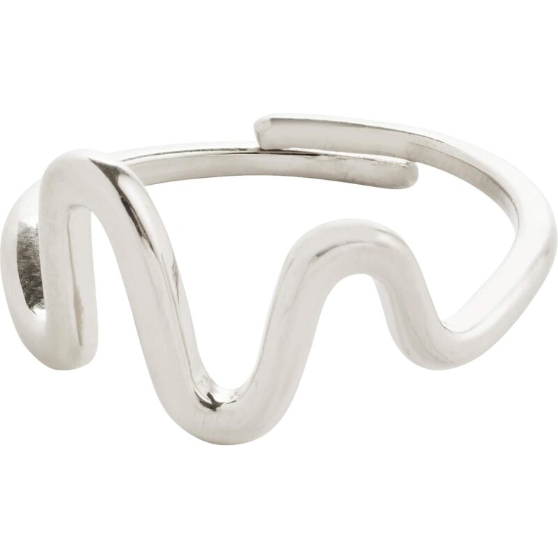 Pilgrim Prsteň Lulu strieborná 64382914