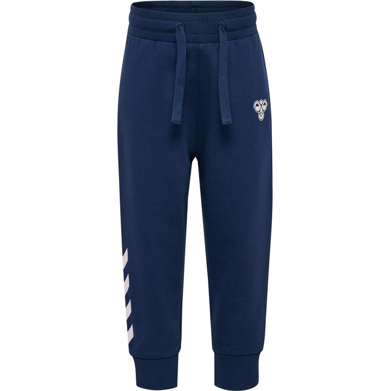 Hummel Športové nohavice tmavomodrá / biela 64395435