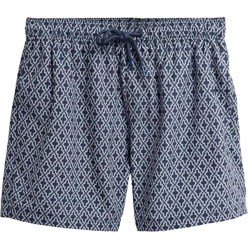 Next Plavecké šortky námornícka modrá / biela 65654944