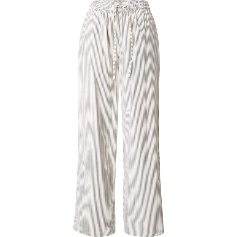 PIECES Nohavice PCFEMME nebielená / hnedá 65882969