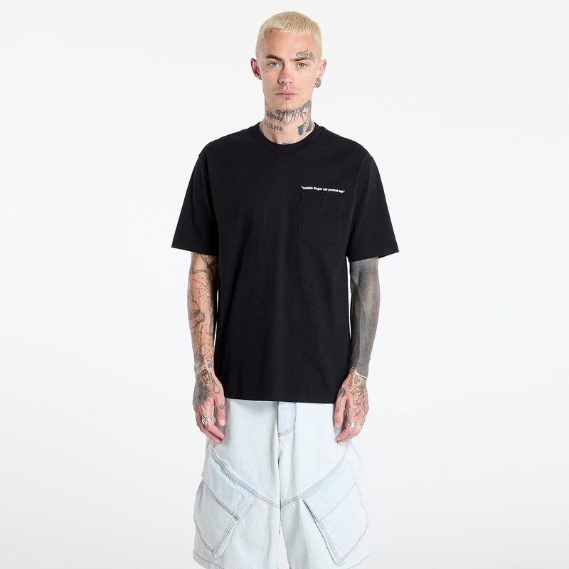Tričko RIPNDIP Middle Finger Cat Pocket Tee Black XL 64352487